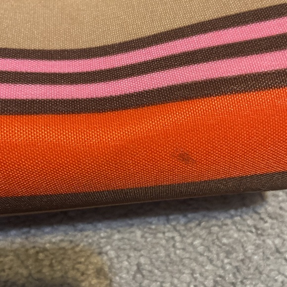 Kate Spade Small Canvas Striped Purse - Picture 11 of 12